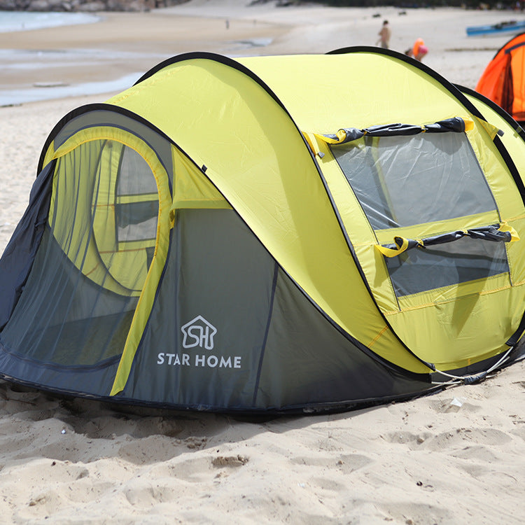 4-Person Outdoor Tent - Automatic Opening Design