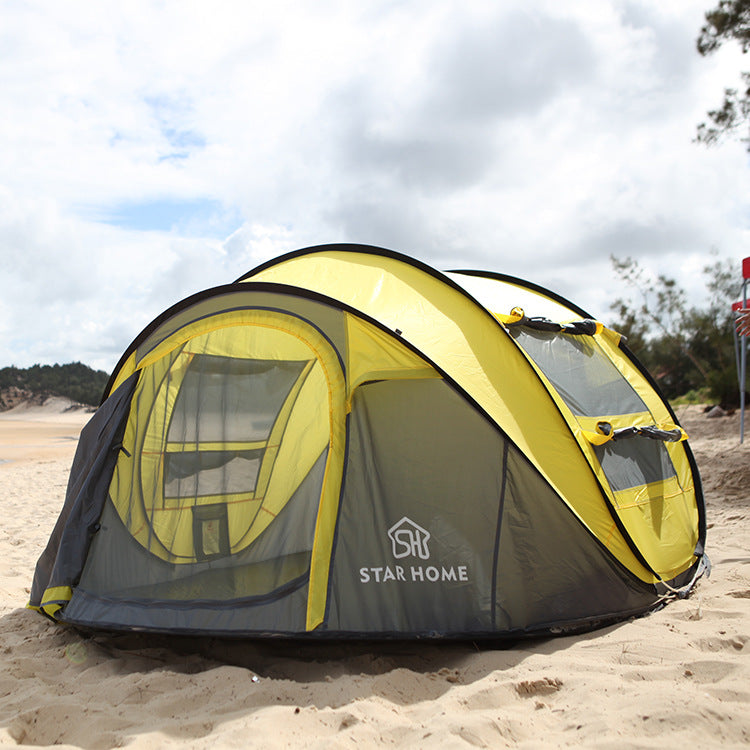 4-Person Outdoor Tent - Automatic Opening Design