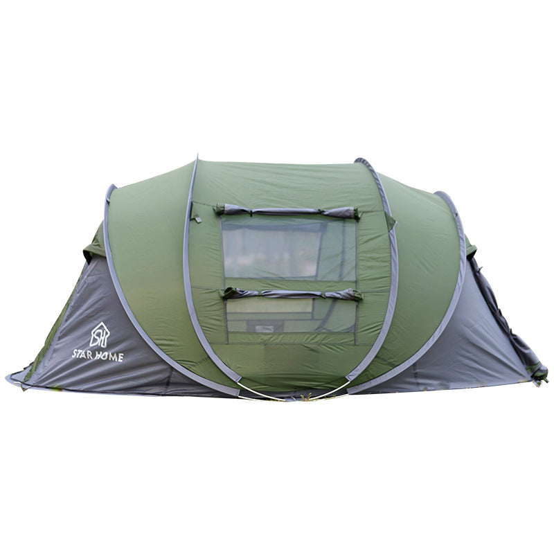 4-Person Outdoor Tent - Automatic Opening Design