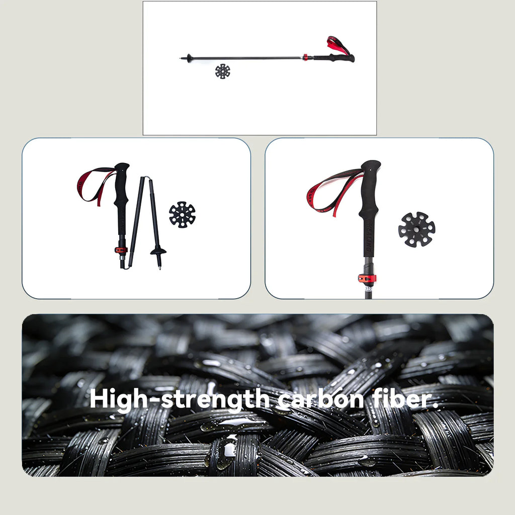 Super Light Telescopic Trekking Poles