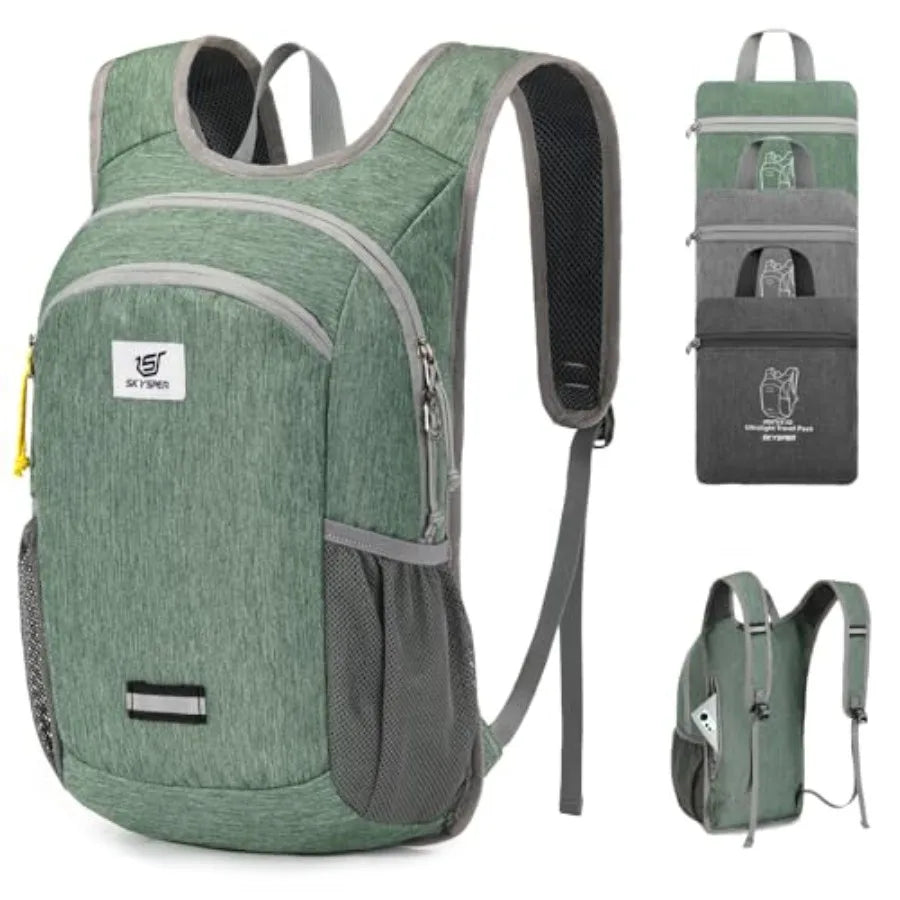 Hiking Backpack, Foldable and Packable Lightweight Daypack