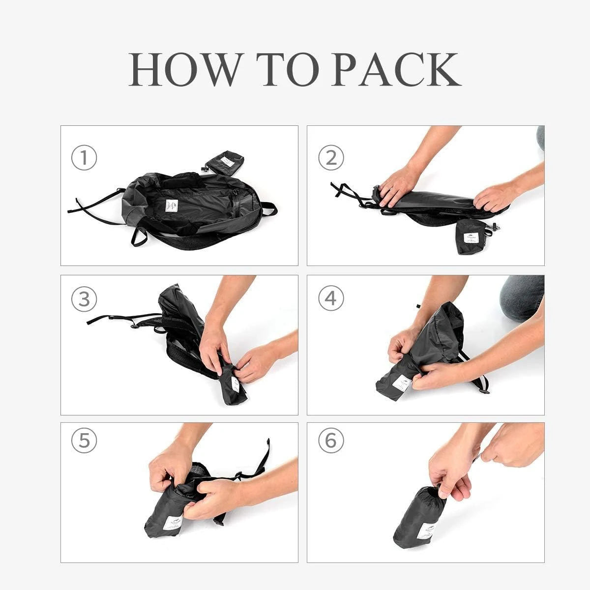 Naturehike Folding Waterproof Backpack Lightweight