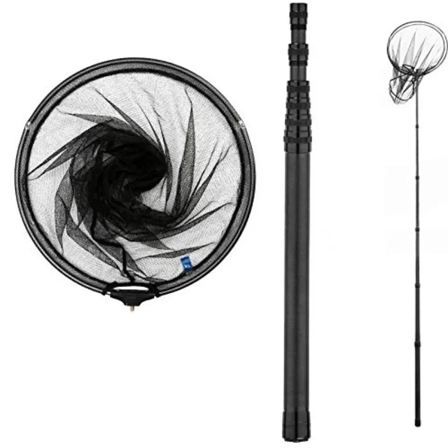 Fishing Net: Carbon Fiber Telescoping Handle