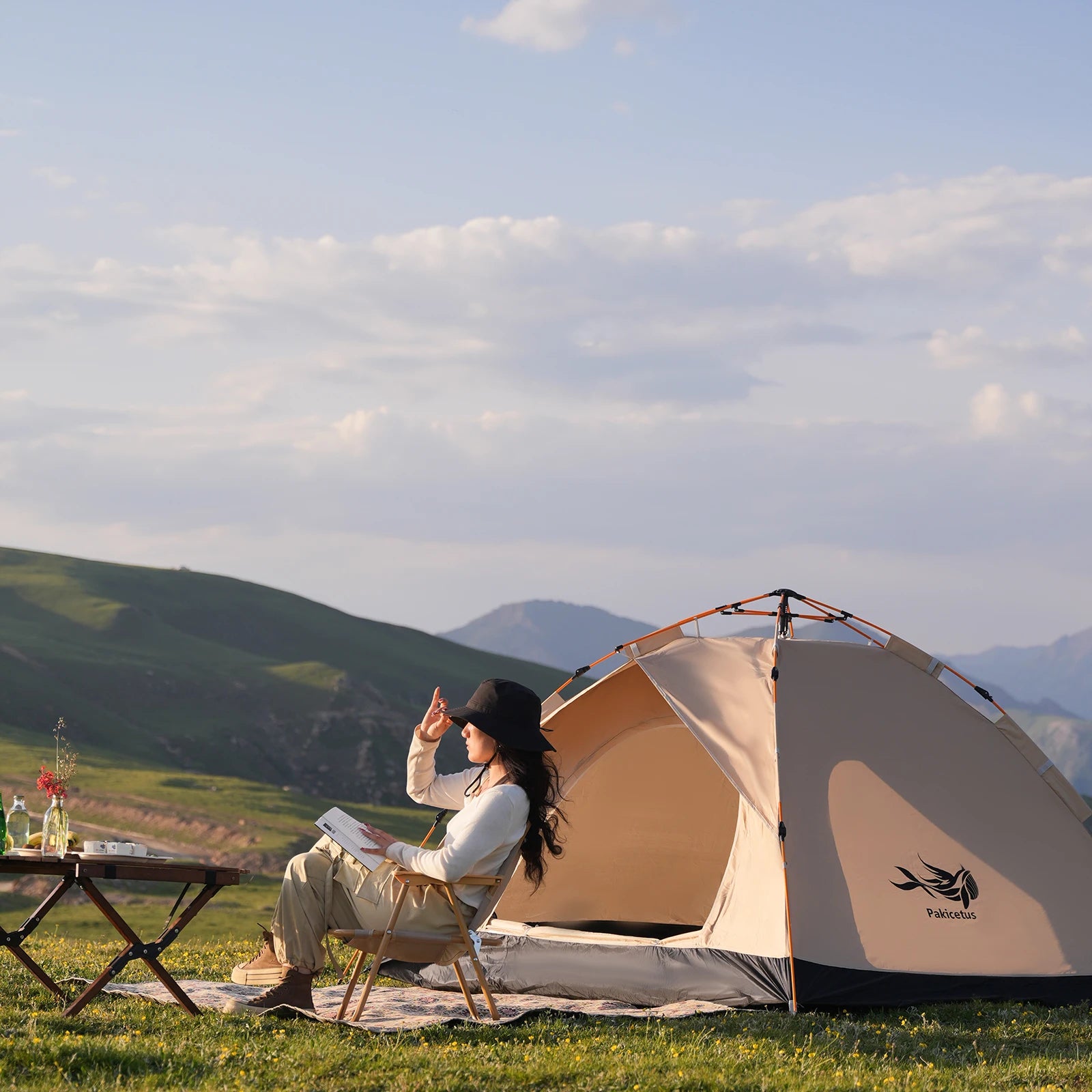 2-4 Person Camping Windproof Tent