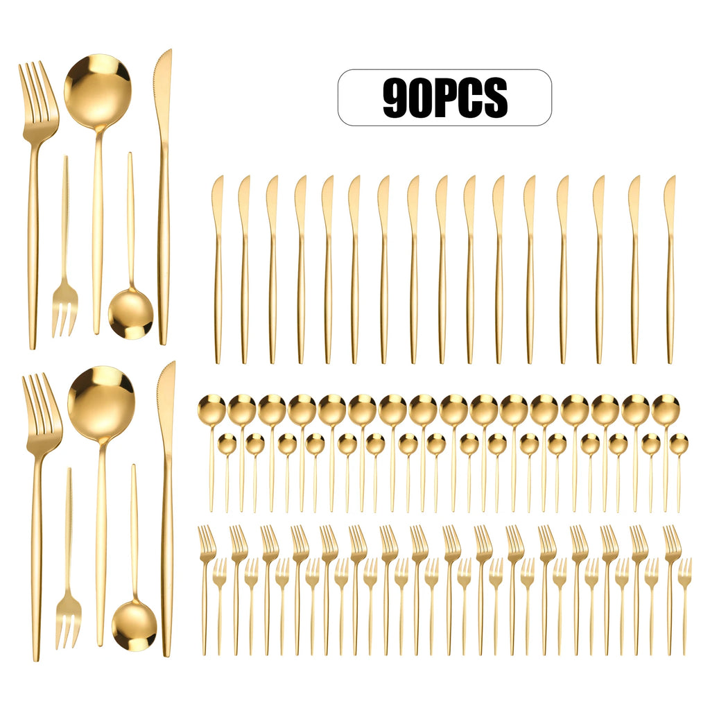 Stainless Steel Silverware Set