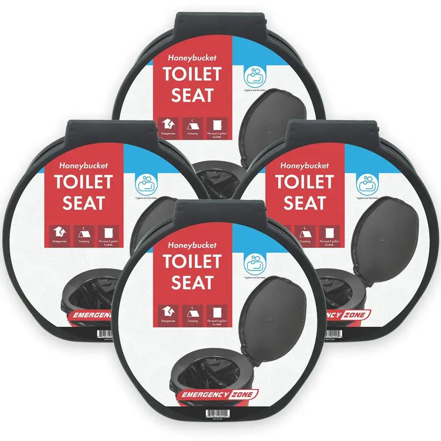 Pack Honey Bucket Style Toilet Seat