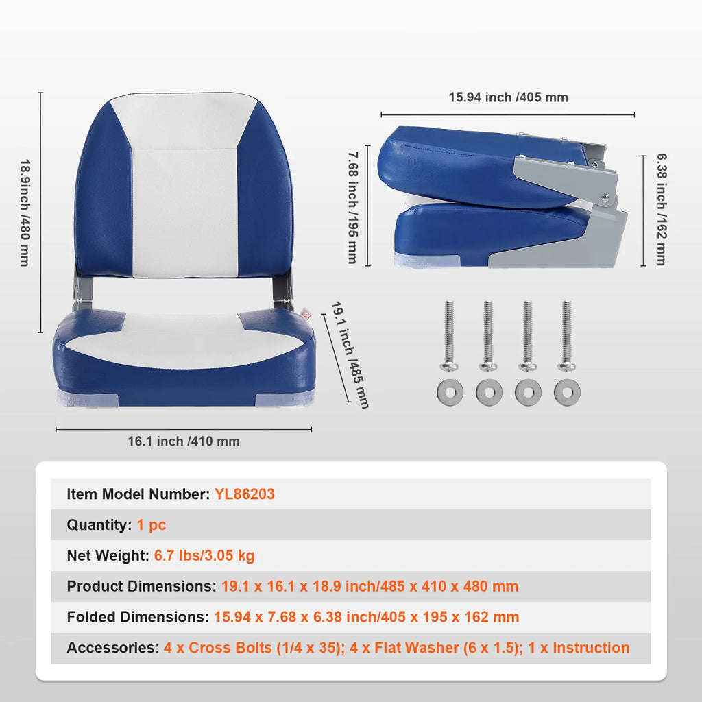 Folding Boat Seat
