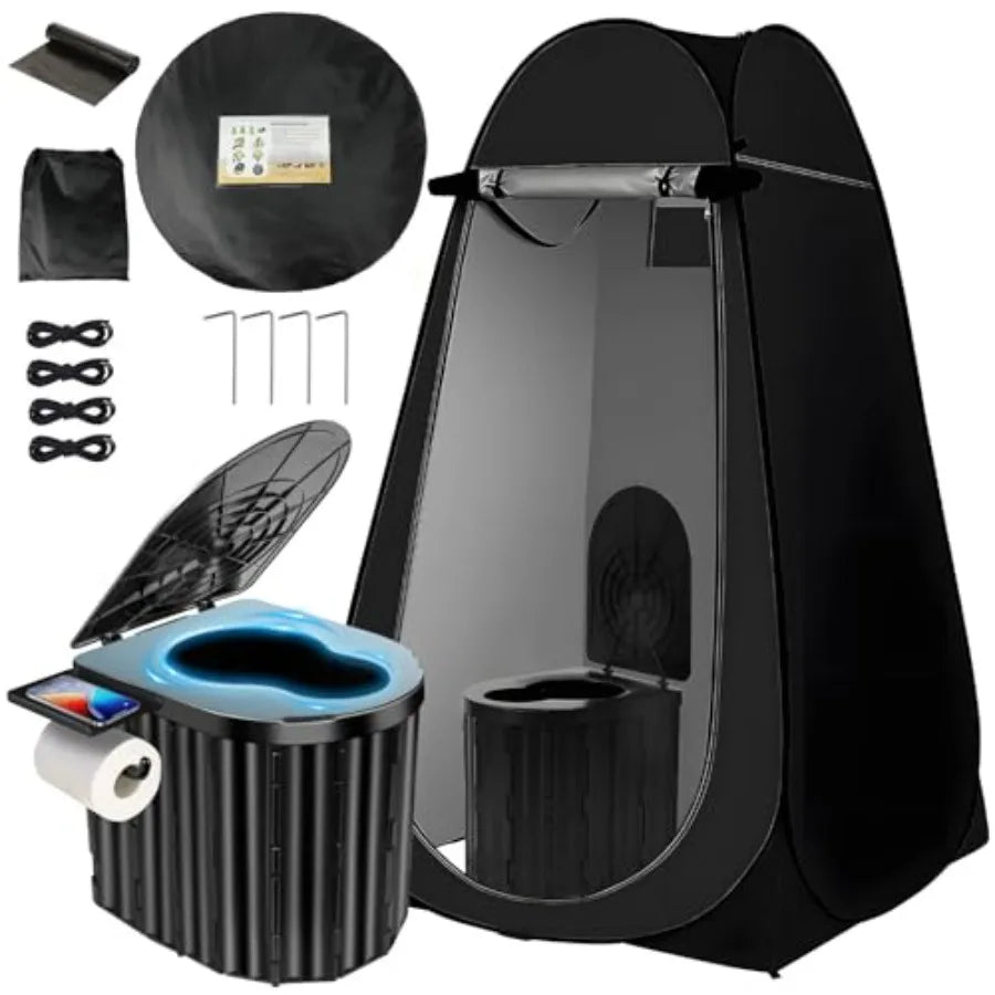 Camping Pop Up Privacy Tent Portable Toilet