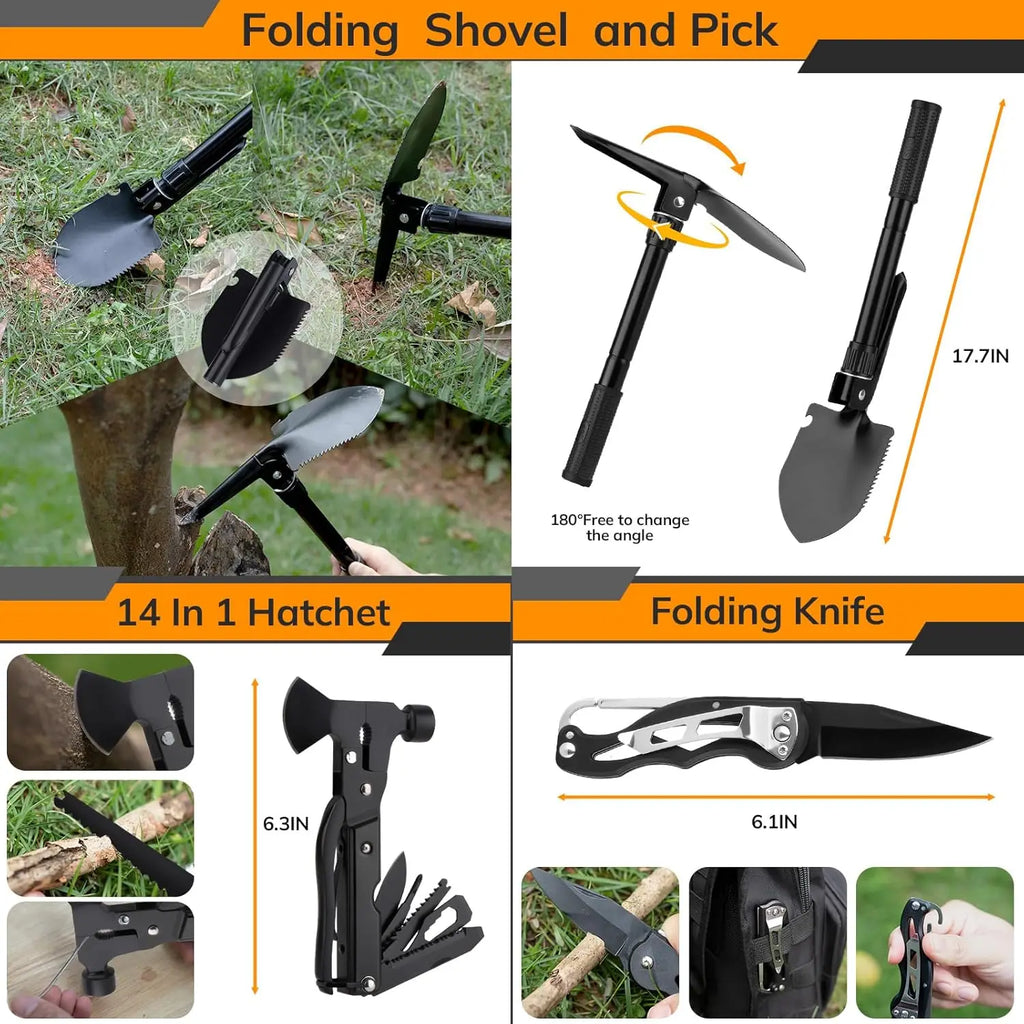 Survival Kit, First Aid, Tactical Gear, Tent