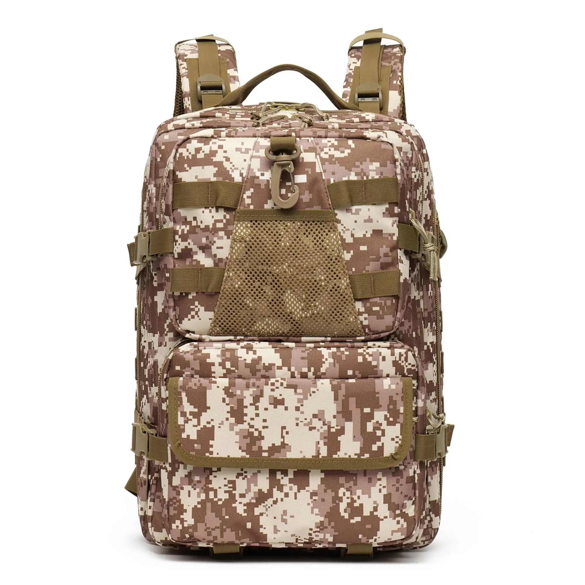 Camouflage Tactical Backpack With MOLLE Hiking Rucksack