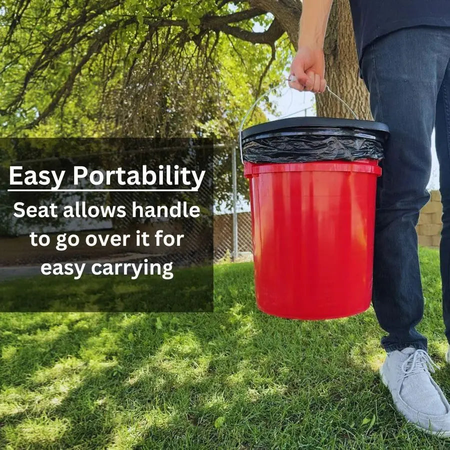 Pack Honey Bucket Style Toilet Seat