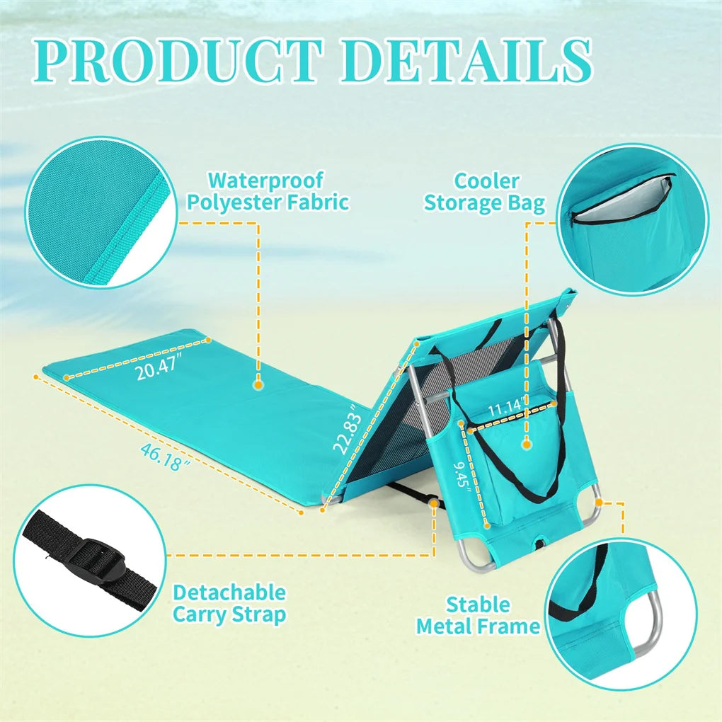 Foldable Beach Lounger Mat