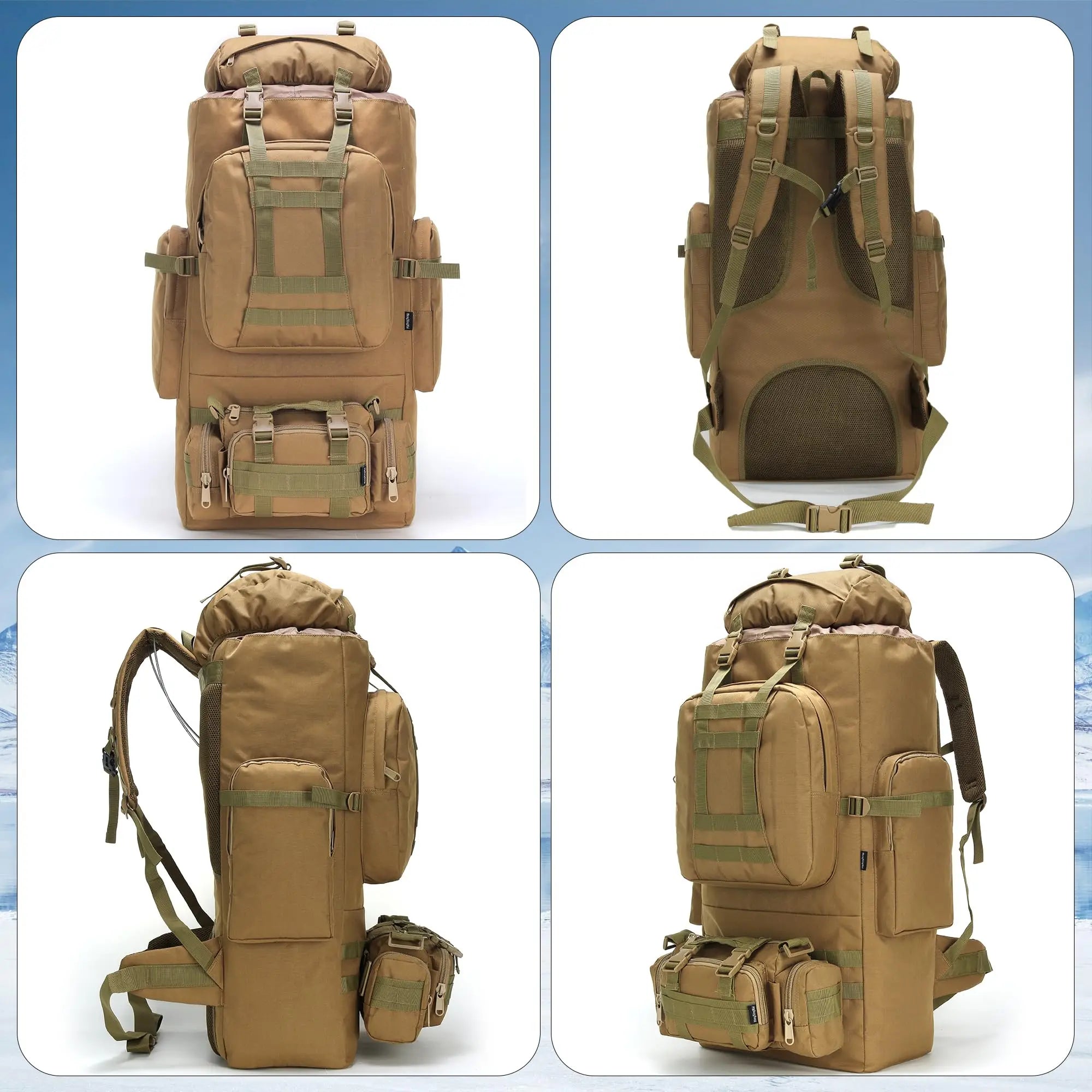 Hiking Backpack With Molle System