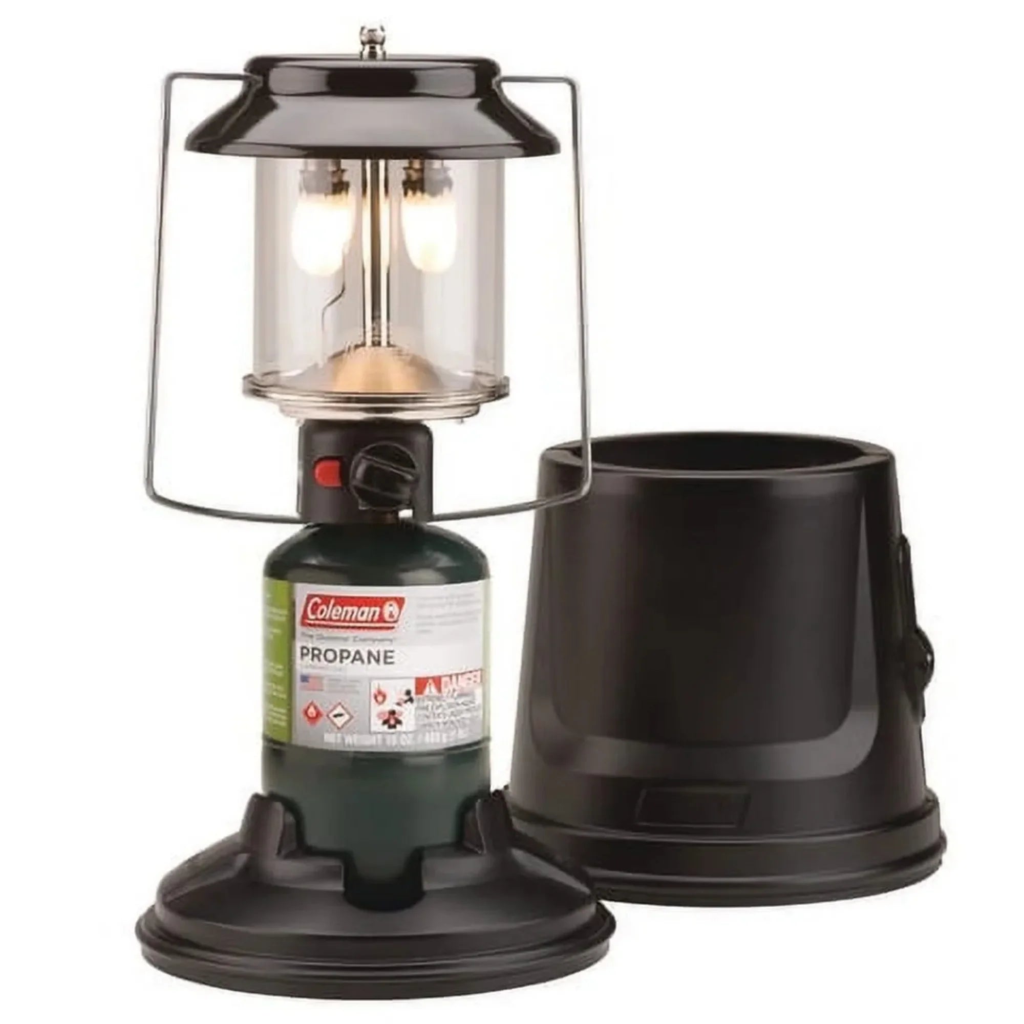 2-Mantle Propane Lantern With Carry Case