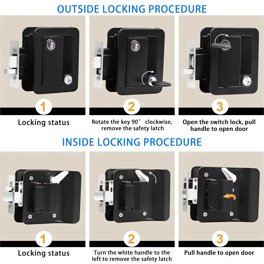 RV Door Lock Replacement