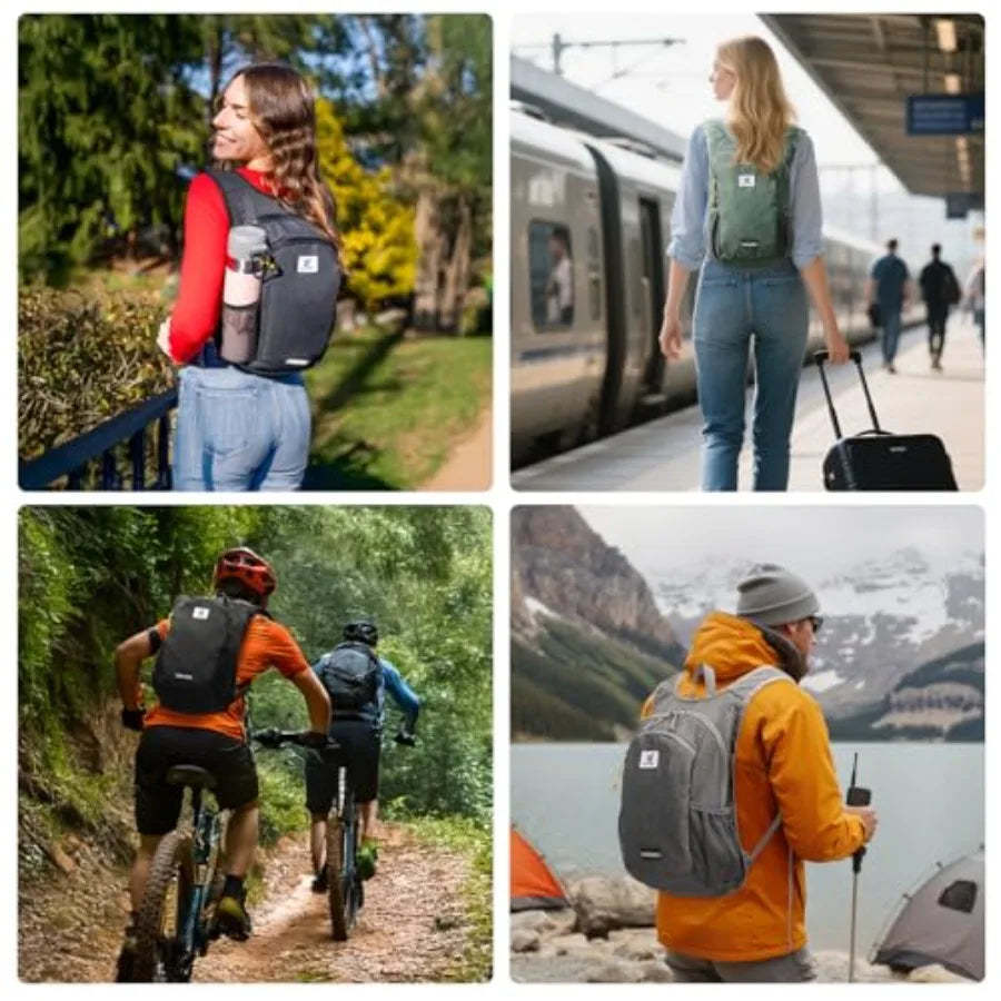Hiking Backpack, Foldable and Packable Lightweight Daypack