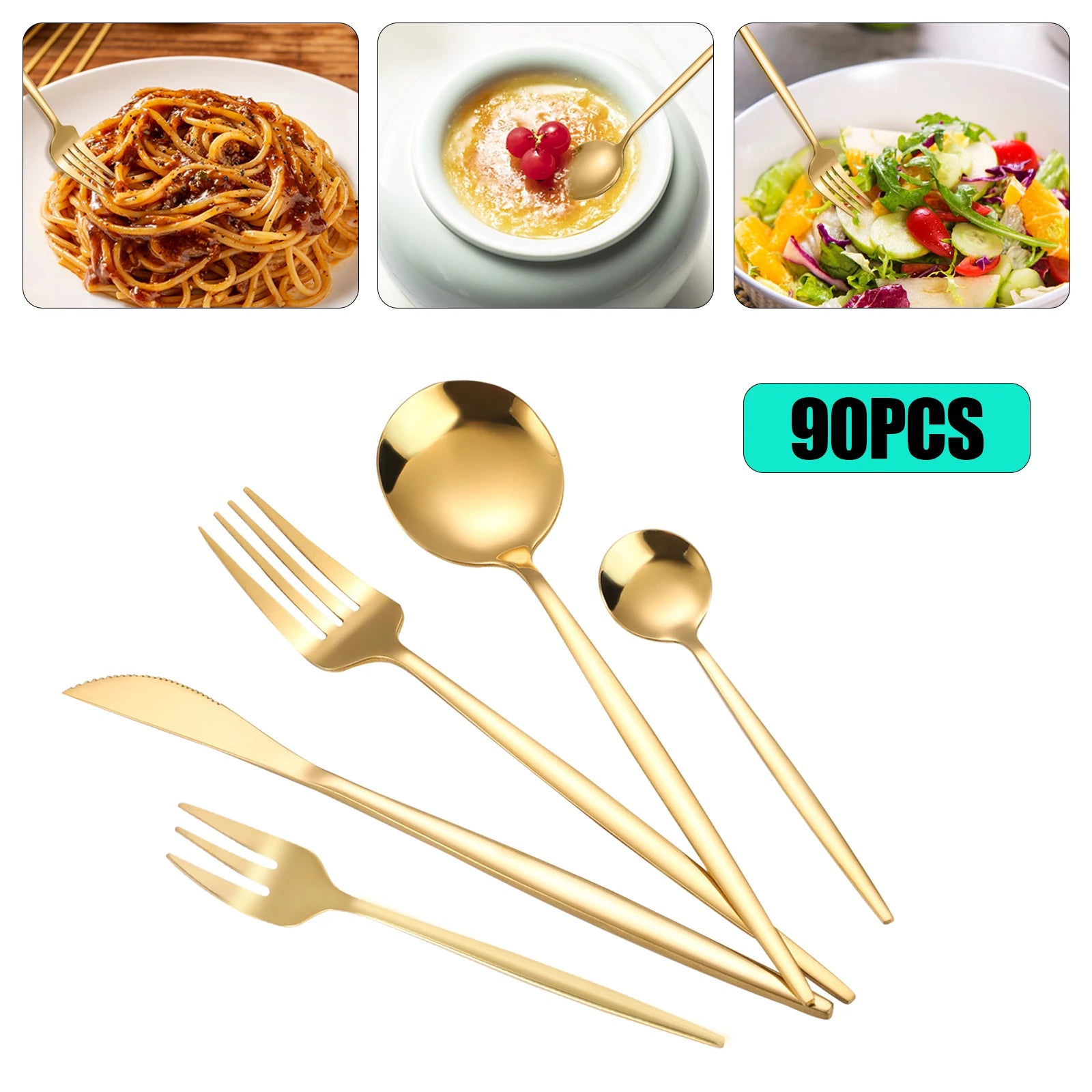 Stainless Steel Silverware Set