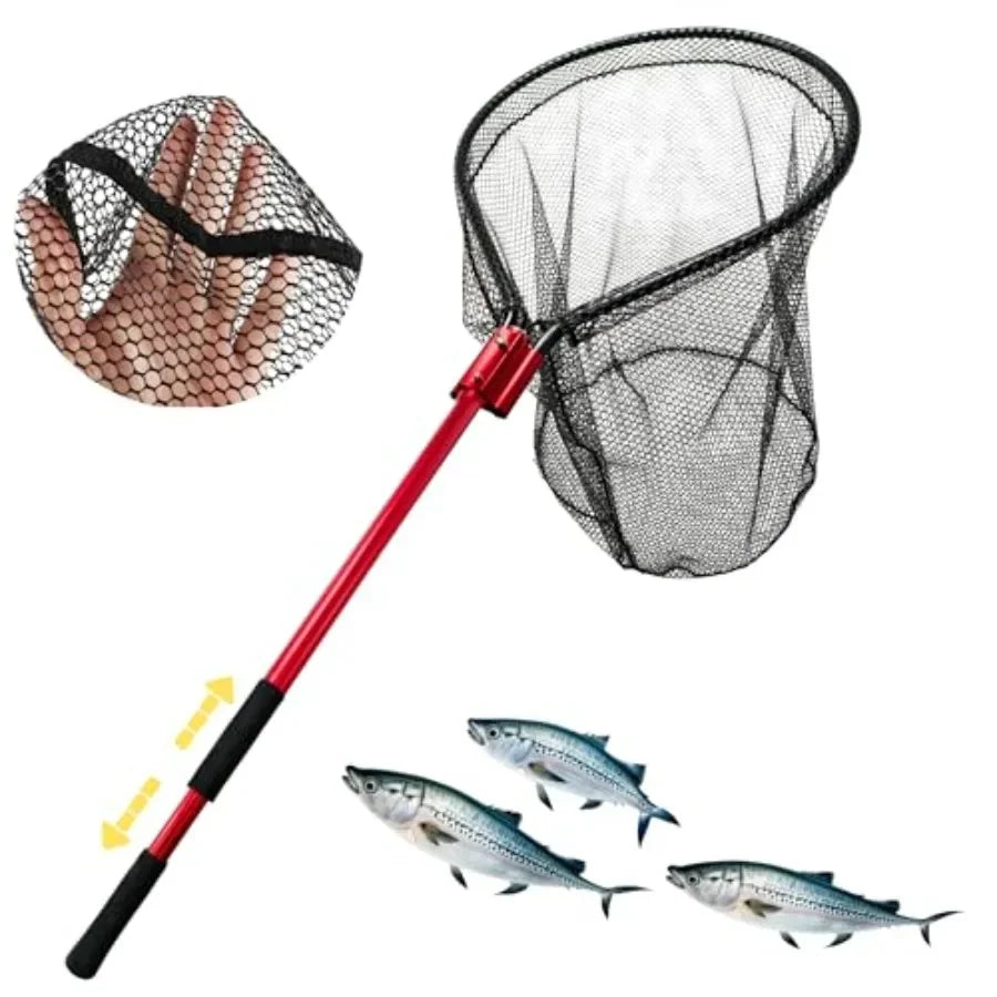 Saltwater Fishing Aluminum Landing Net
