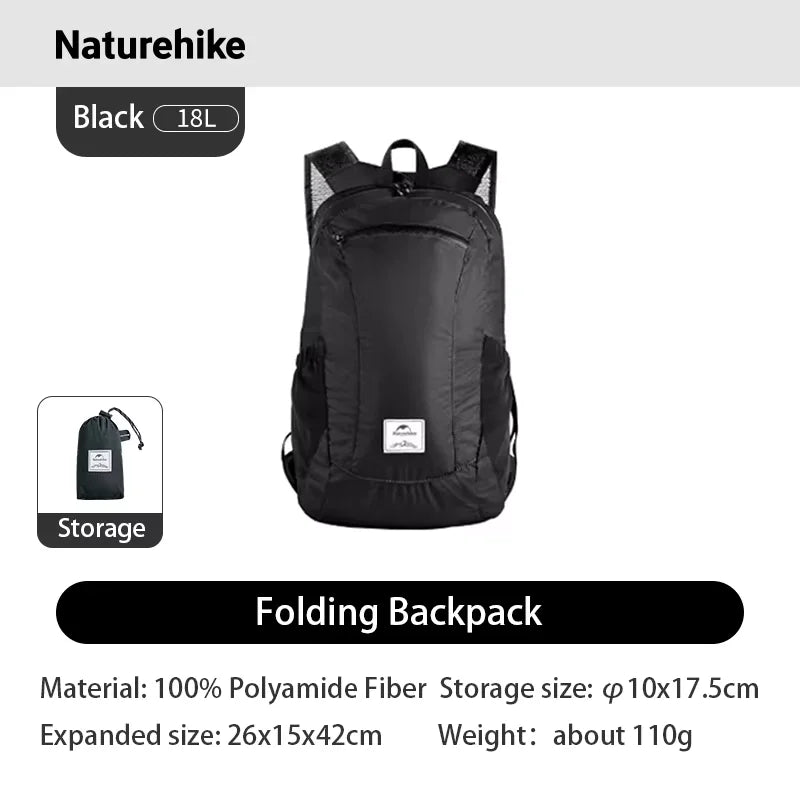 Naturehike Folding Waterproof Backpack Lightweight