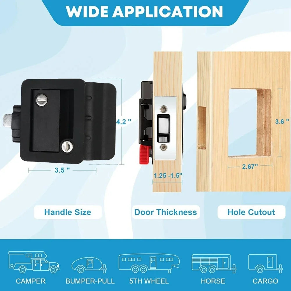RV Door Lock Replacement