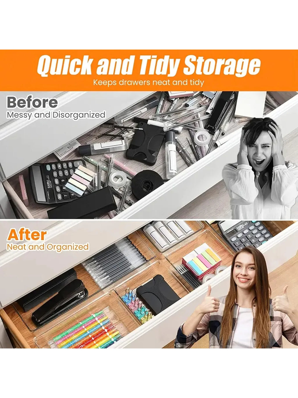 Drawer Storage Box Set