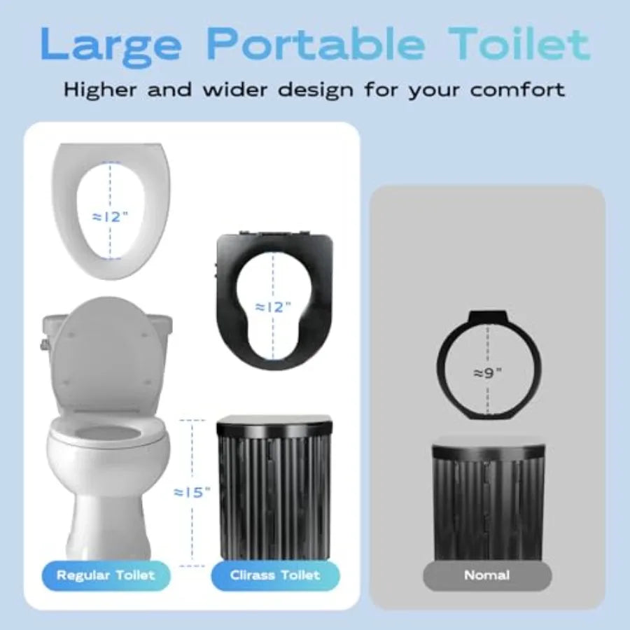 Camping Pop Up Privacy Tent Portable Toilet