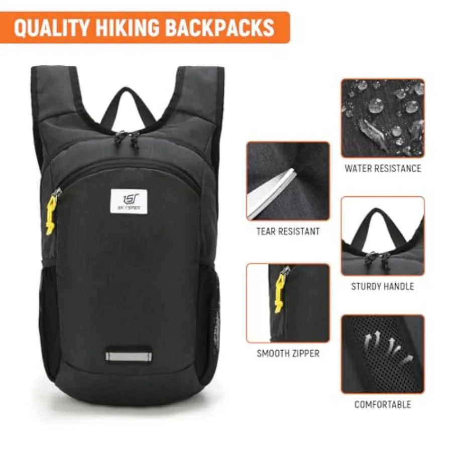 Hiking Backpack, Foldable and Packable Lightweight Daypack