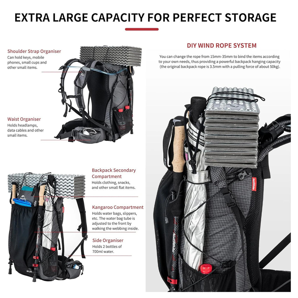 Naturehike Outdoor Waterproof Mountain Backpack