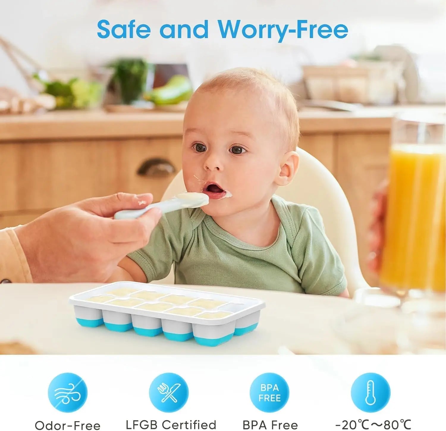 Silicone Ice Cube Trays