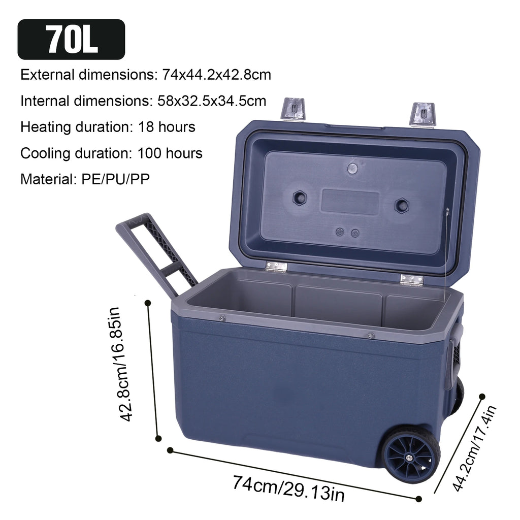 70L Wheeled Cooler