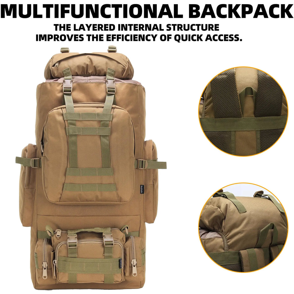 Hiking Backpack With Molle System