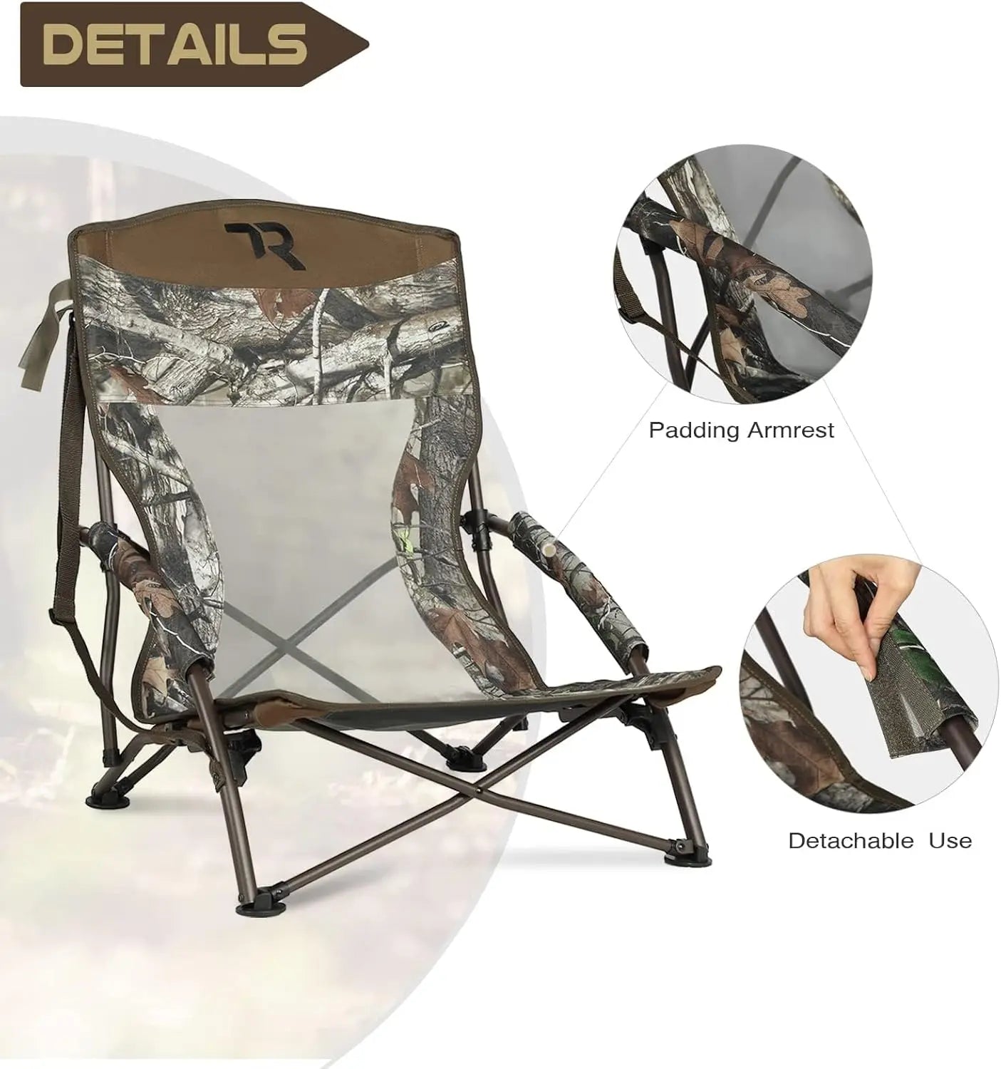 Lightweight Low Camping Chair