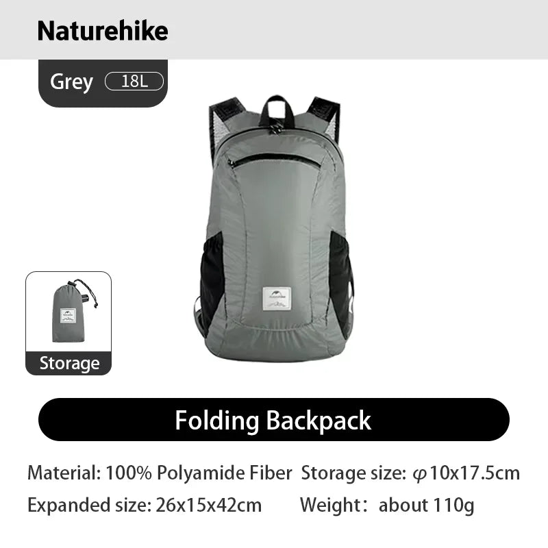 Naturehike Folding Waterproof Backpack Lightweight