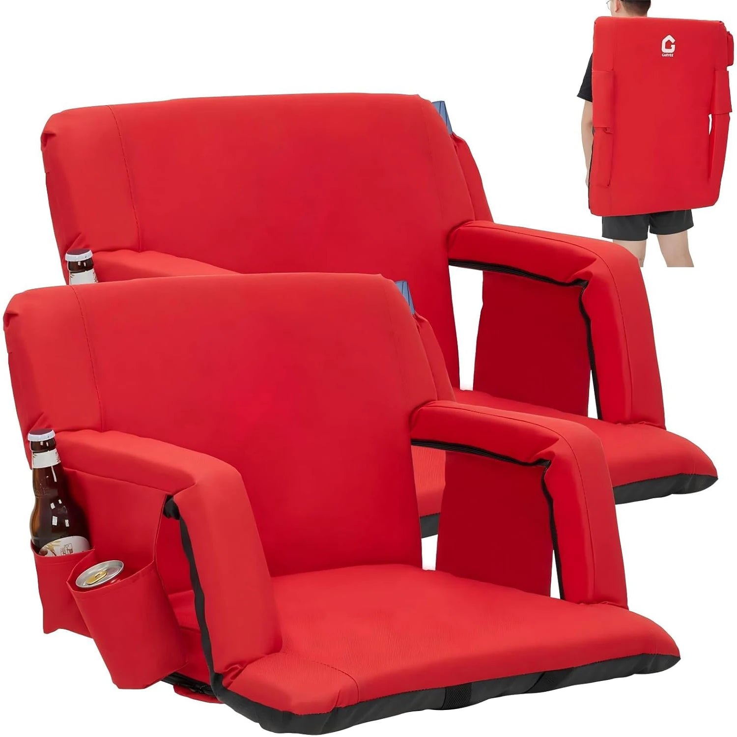 Portable Padded Stadium Seat Chair