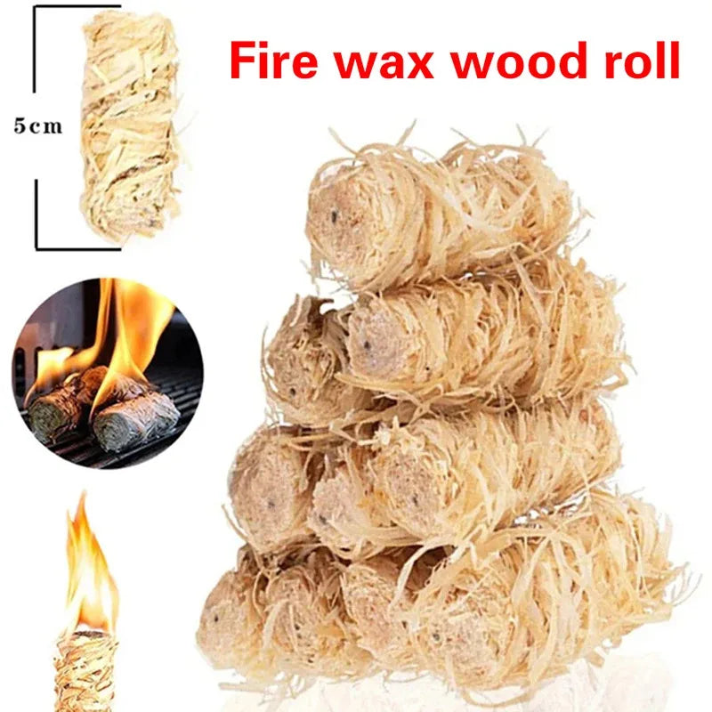 10/30/60Pcs Fire Starter,Natural Fire Starters for Fireplace,Campfires,Chimney,Bbq,Pit Wood Fireplace Charcoal Starter for Grill