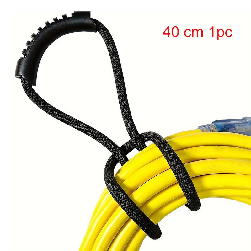 Extension Cord Organizer, Multipurpose Heavy-Duty Storage Strap With Handle, Fit Garages, RV And Boat Storage And Organization